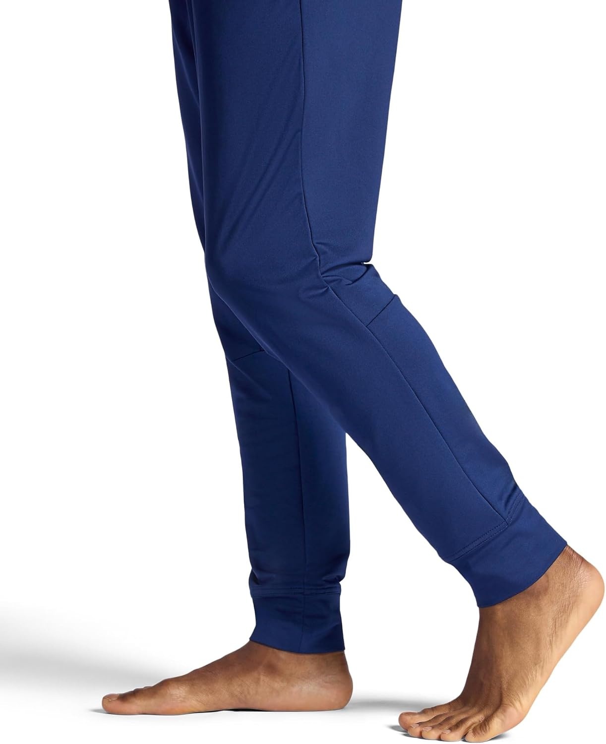 image:imageGaiam Mens Zen Flex Jogger Standard Fit 30 Inseam Stretch Midweight MaterialMedieval Blue