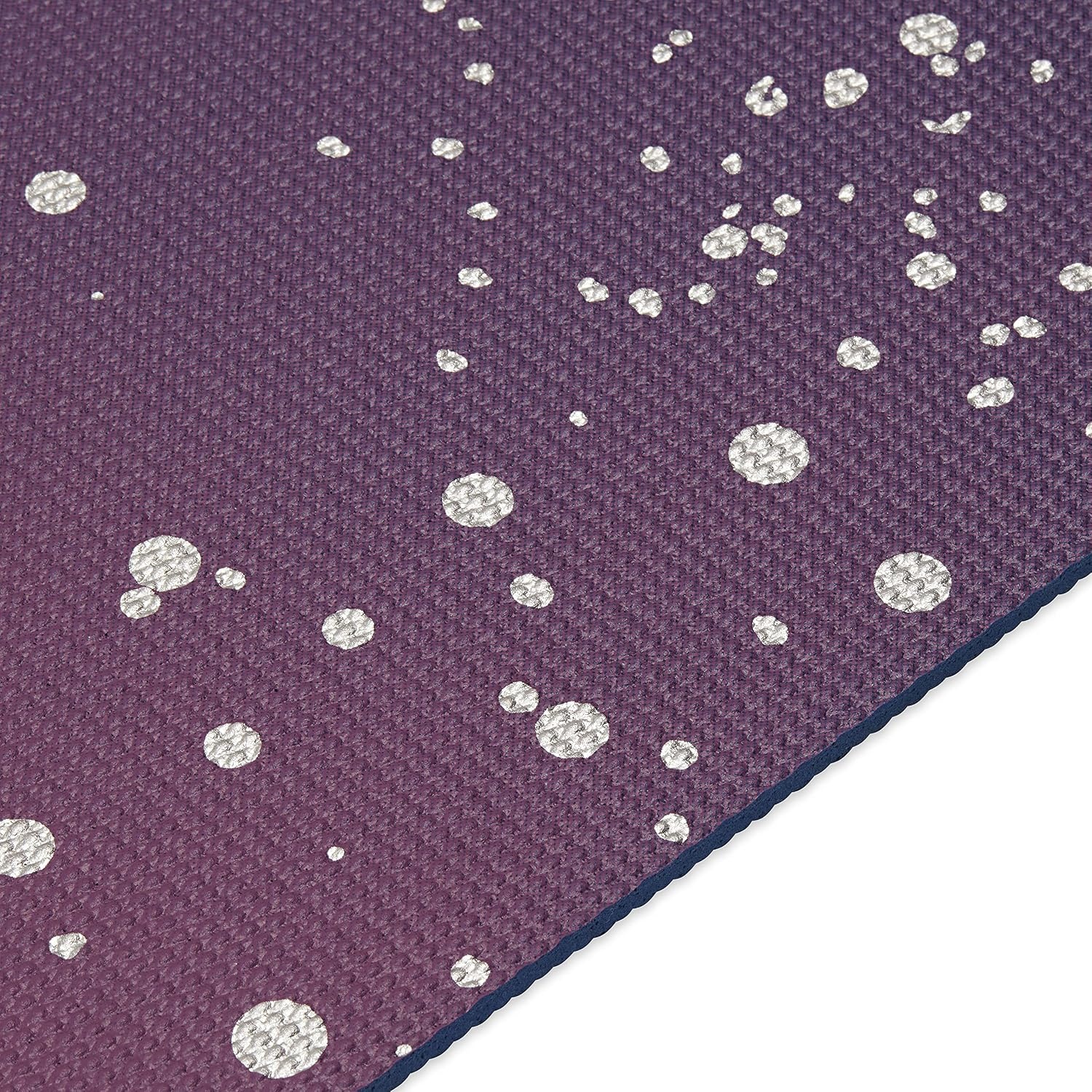 image:imageGaiam Premium Yoga Mat 6mm Thick Print Mat Premium 6mm thick cushioning for joint support Nonslip print design for yoga Pilates amp floor workoutsSublime Sky