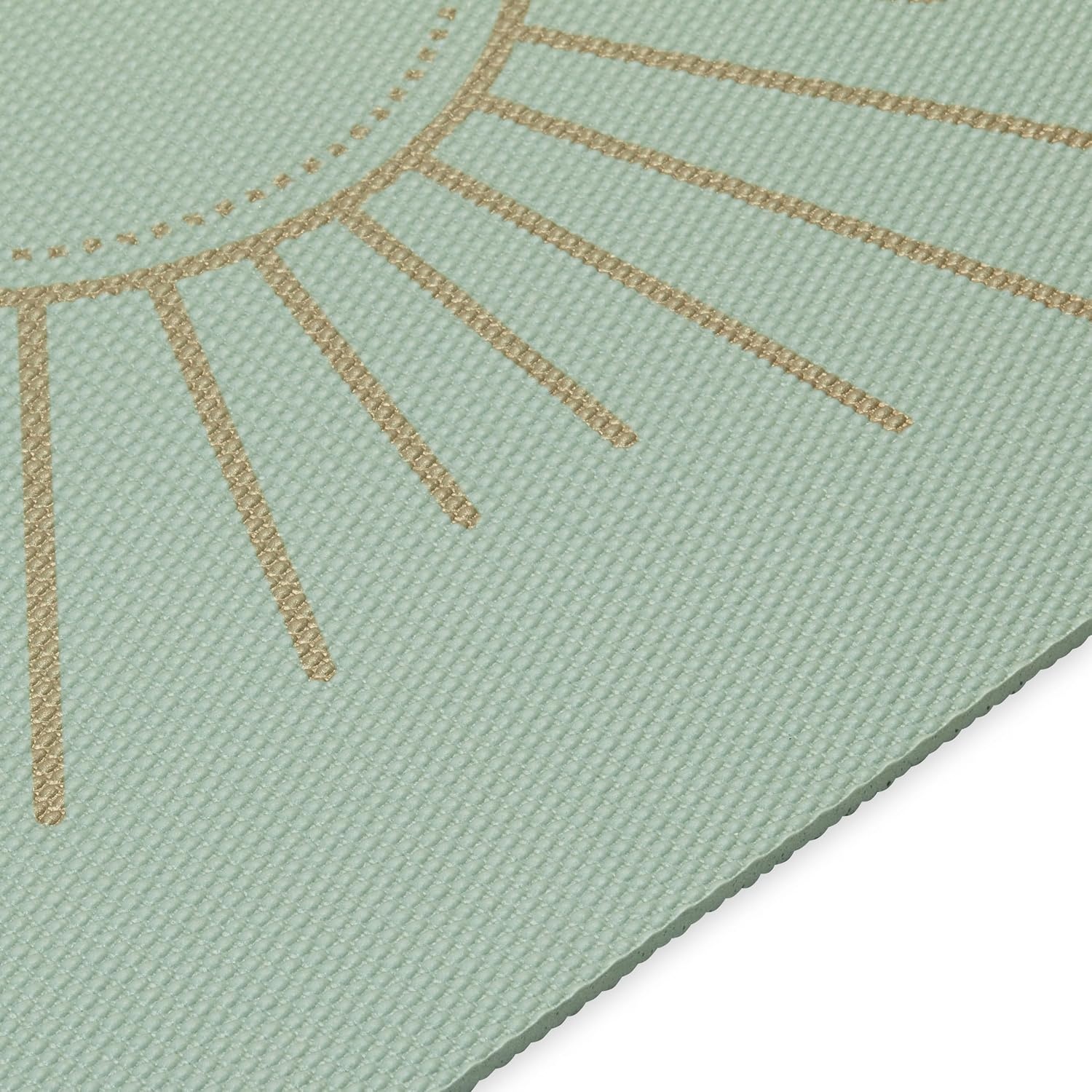 image:imageGaiam Premium Yoga Mat 6mm Thick Print Mat Premium 6mm thick cushioning for joint support Nonslip print design for yoga Pilates amp floor workoutsSupernova SKY