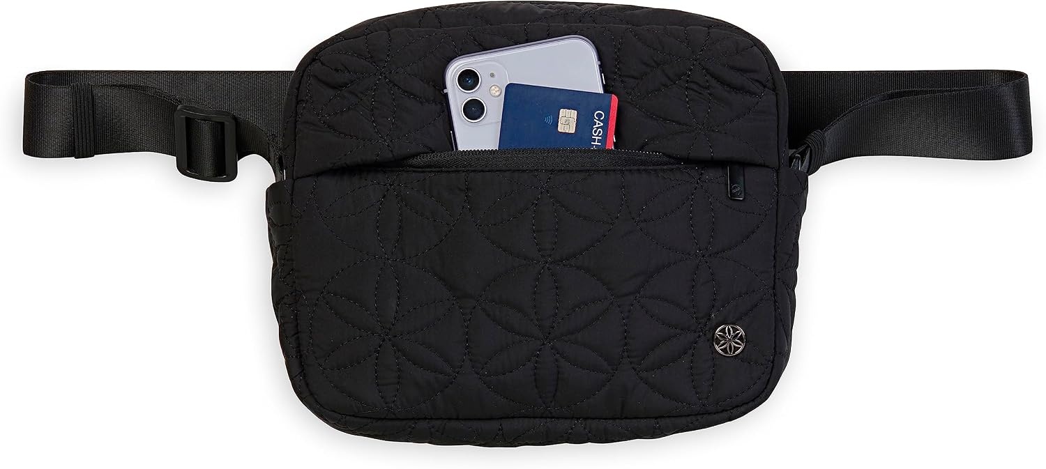 image:imageGaiam Quilted Crossbody BagBlack