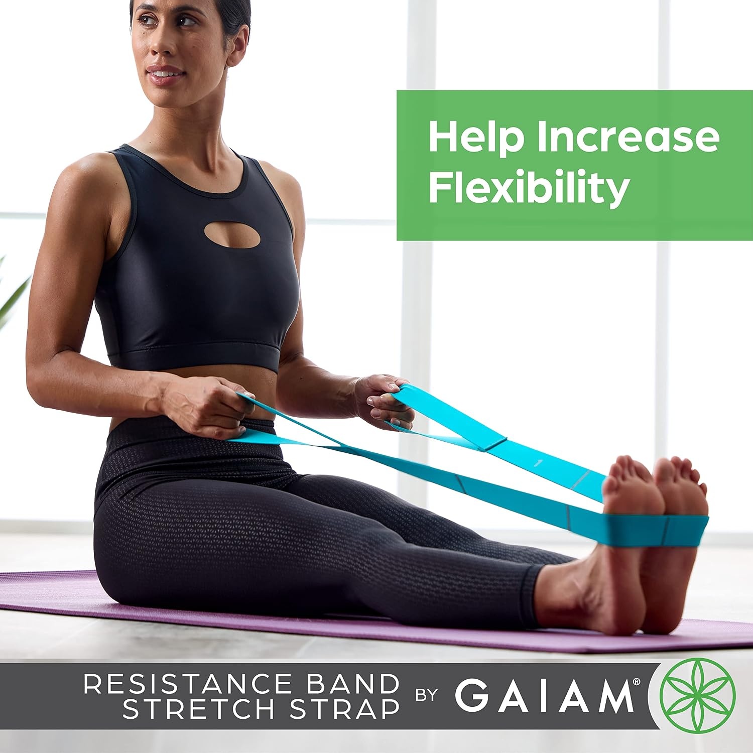 image:imageGaiam Restore Resistance Band Stretching1 EA