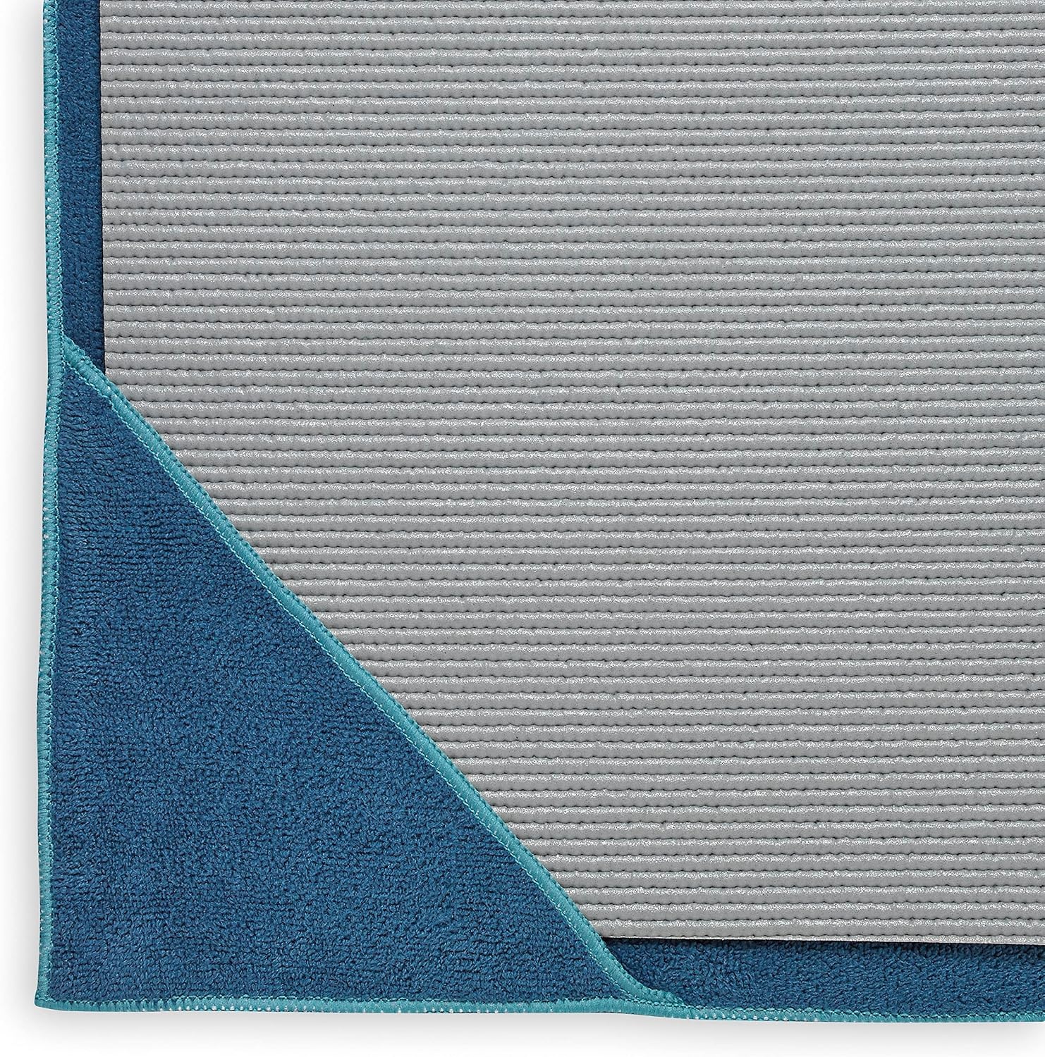 image:imageGaiam StayPut Yoga Mat Towel NonSlip Corner Pockets Corner Pocket Anchors Microfiber NonSlip QuickDry Hot Yoga Bikram amp Pilates MatSizedLake