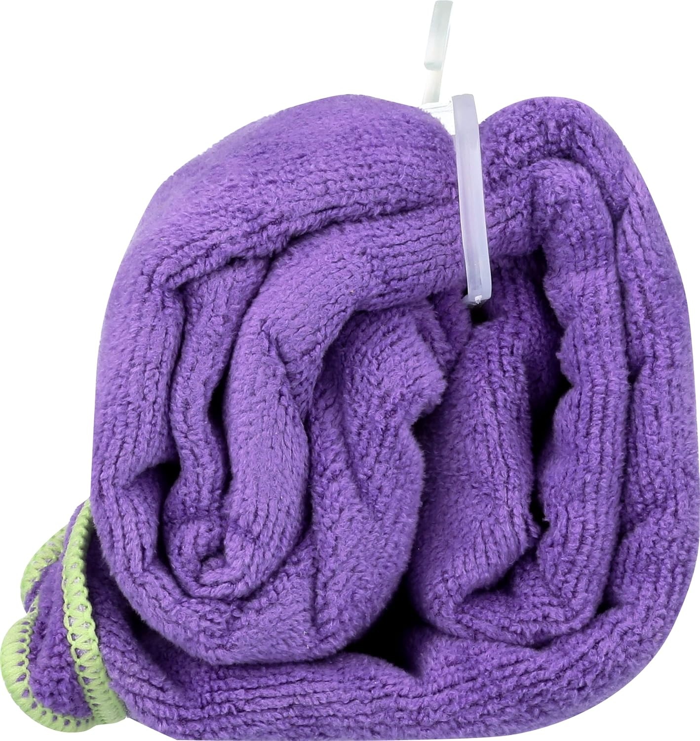 image:imageGaiam StayPut Yoga Mat Towel NonSlip Corner Pockets Corner Pocket Anchors Microfiber NonSlip QuickDry Hot Yoga Bikram amp Pilates MatSizedPurple