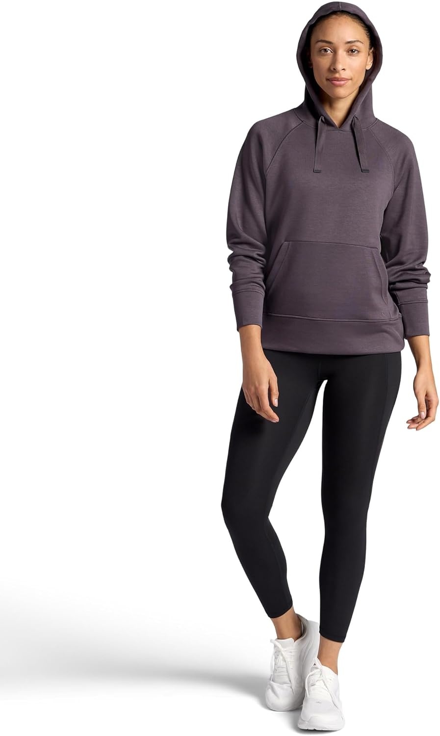 image:imageGaiam Womens Hudson Hoodie Relaxed Fit Stretch Cool Touch FabricShadow
