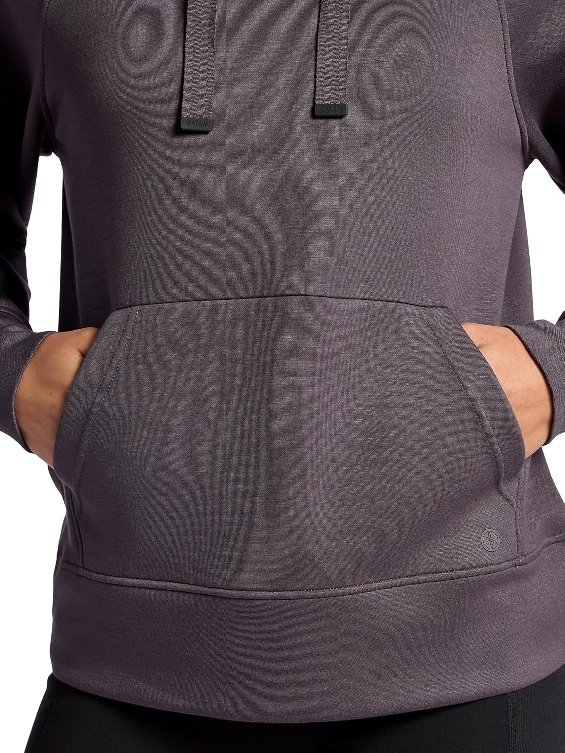 image:imageGaiam Womens Hudson Hoodie Relaxed Fit Stretch Cool Touch FabricShadow