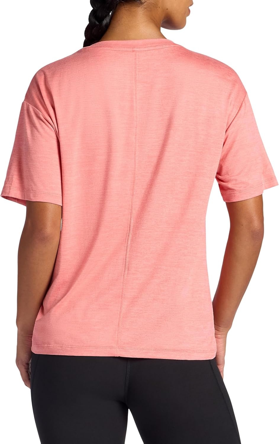 image:imageGaiam Womens Oversized Performance TShirt Oversized Fit Stretch Lightweight MaterialLantana Heather