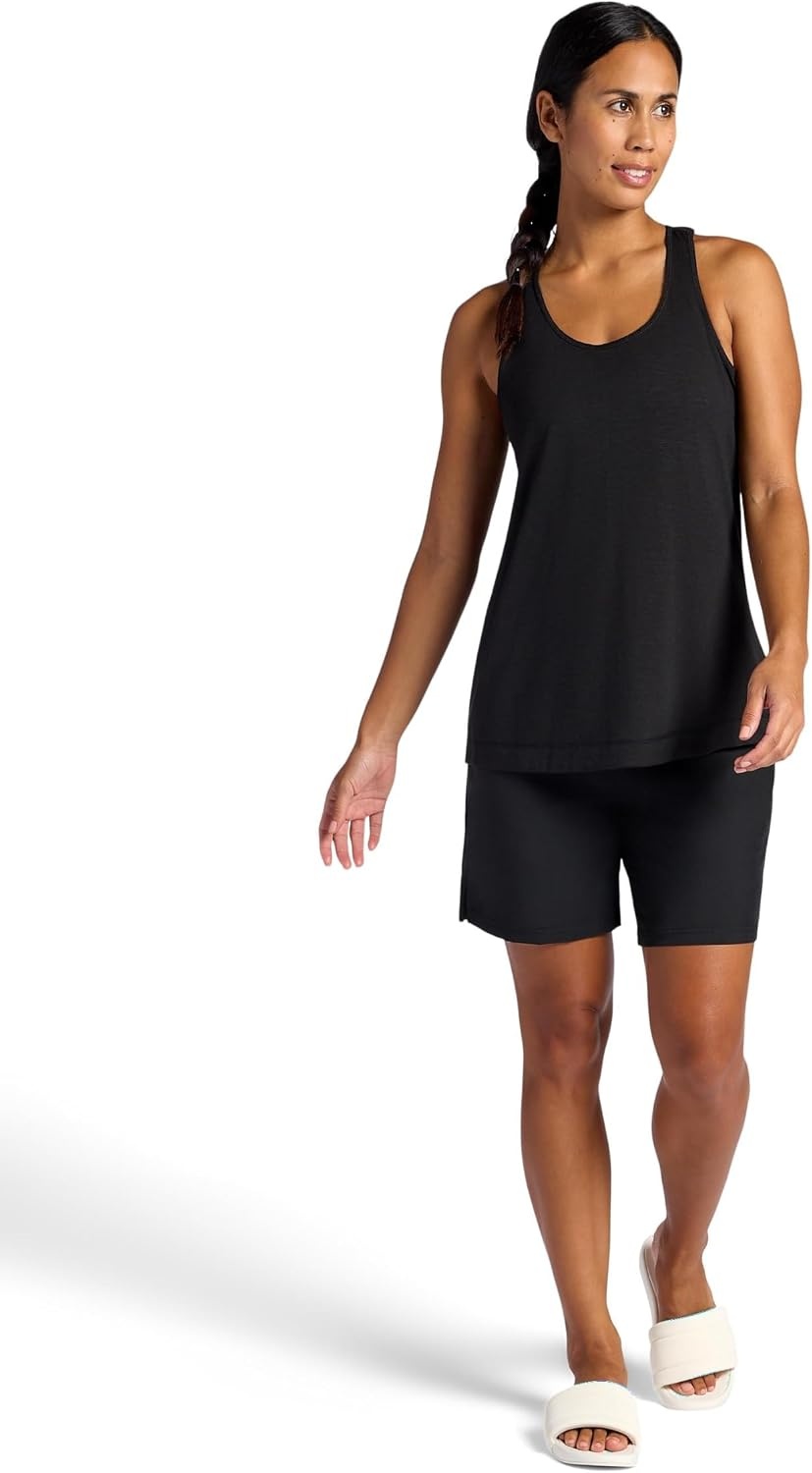 image:imageGaiam Womens Peace Scoopneck Tank Top Relaxed Fit Lightweight Heathered MaterialMulti Multicolor
