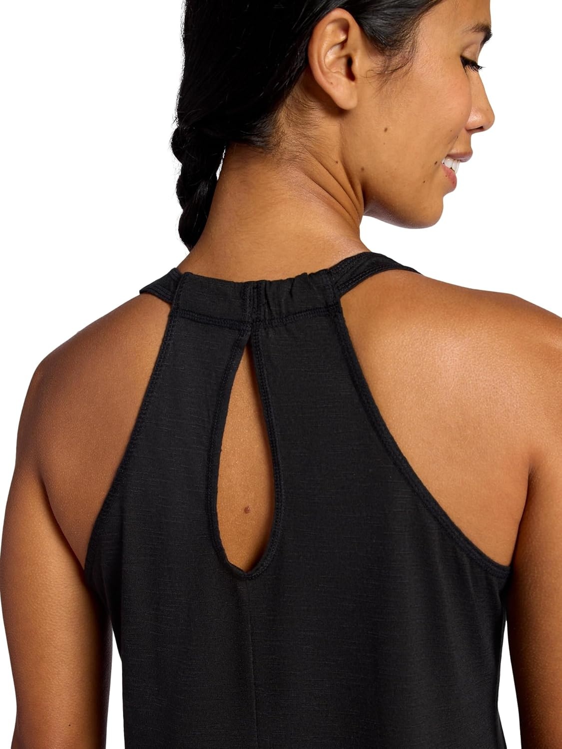 image:imageGaiam Womens Peace Scoopneck Tank Top Relaxed Fit Lightweight Heathered MaterialMulti Multicolor