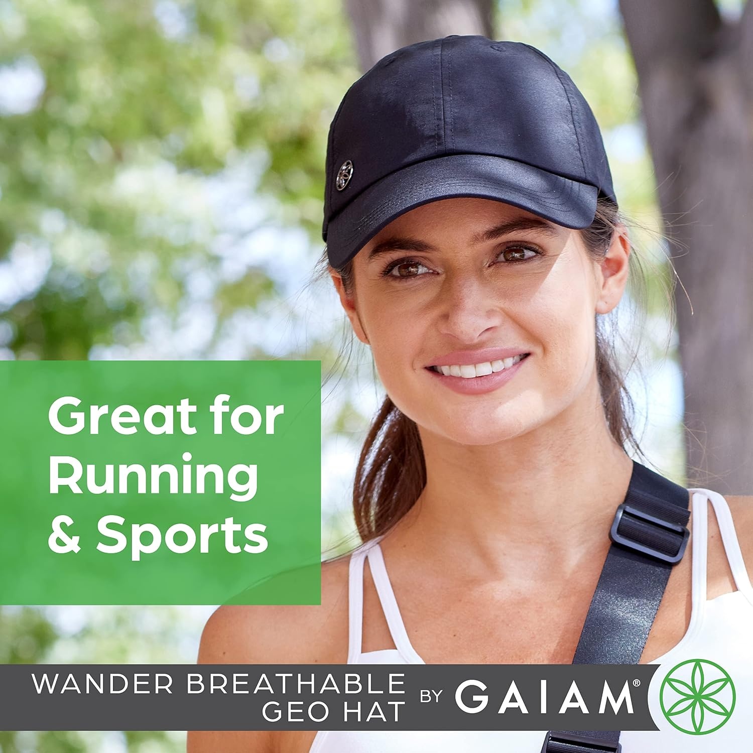 image:imageGaiam Womens Wander Breathable Geo HatBlush