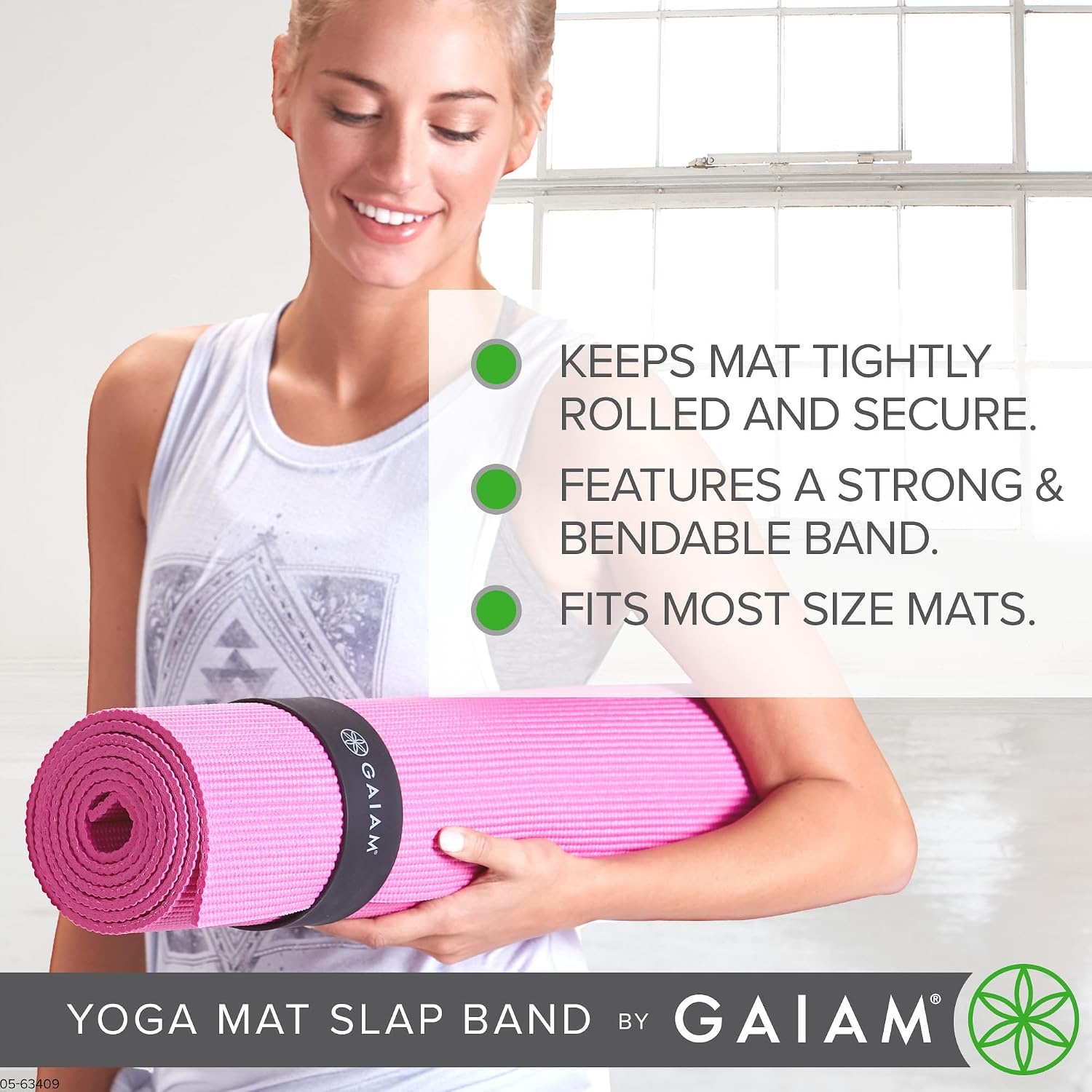 image:imageGaiam Yoga Mat Strap Slap