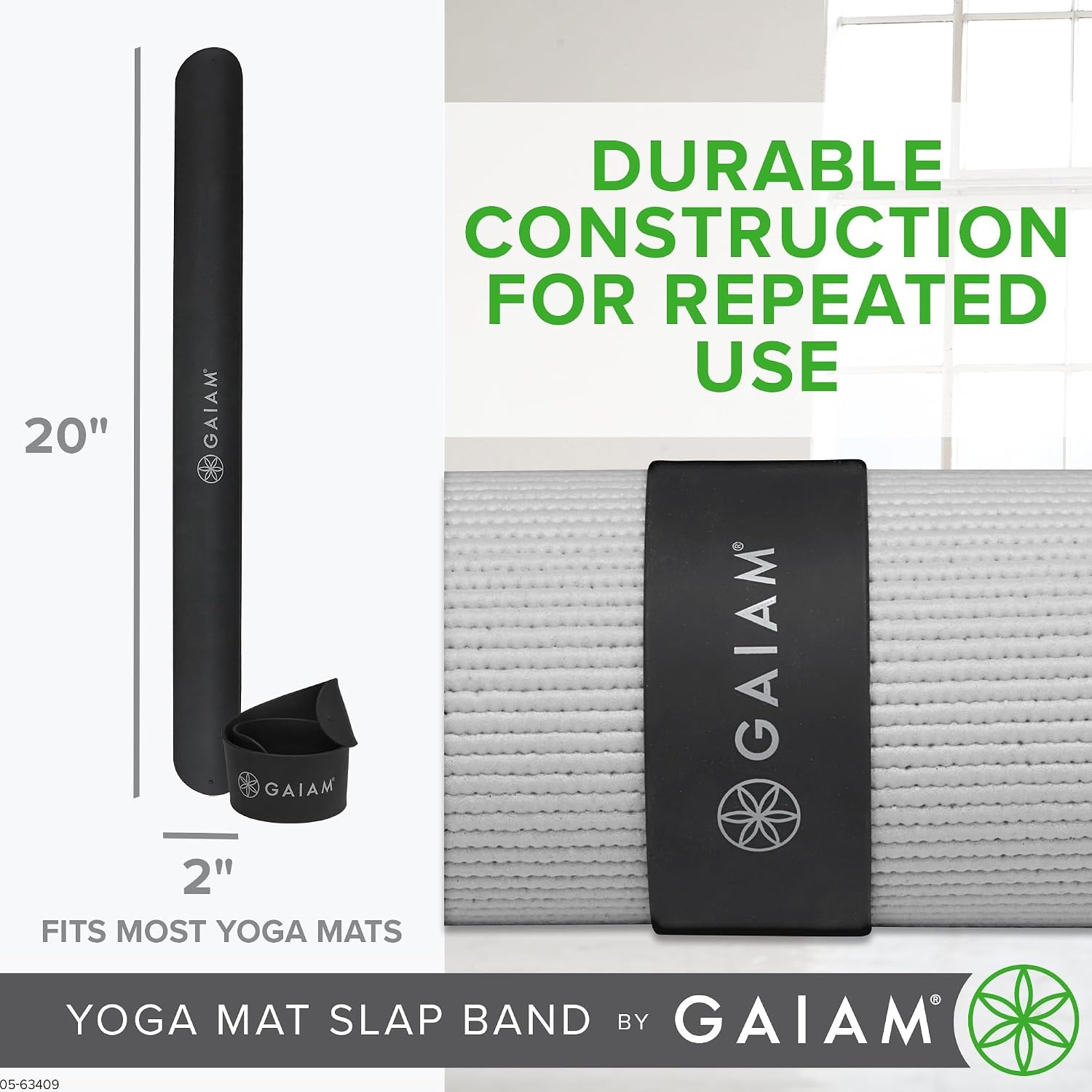 image:imageGaiam Yoga Mat Strap Slap