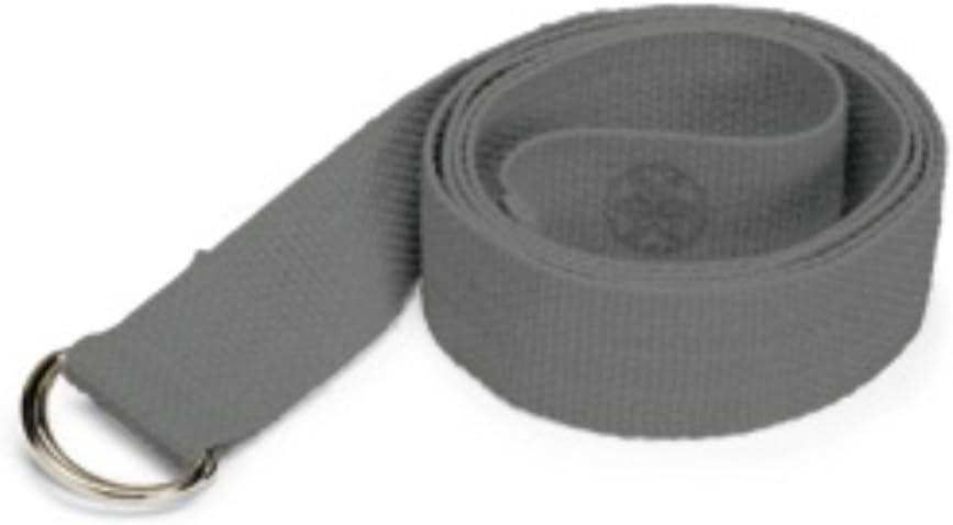 image:imageGaiam Yoga Strap Premium Athletic Stretch Band with Adjustable Metal DRing Buckle Loop Exercise amp Fitness Stretching for Yoga Pilates Physical Therapy Dance Gym WorkoutsGranite Storm