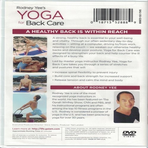 image:imageYoga for Back Care