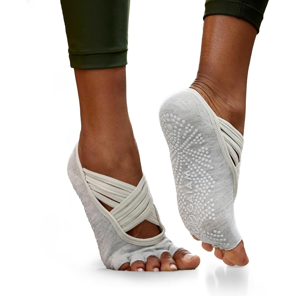 image:imageGaiam Grippy Studio Yoga SocksGrey