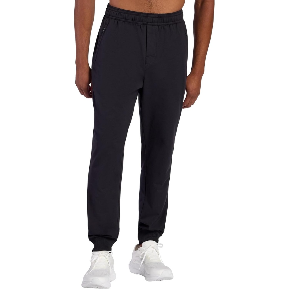 image:imageGaiam Mens Chill Flex Jogger Slim Fit 30 Inseam Stretch Midweight MaterialBlack