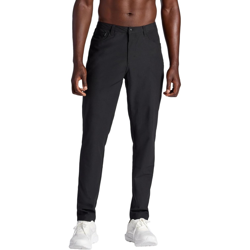 image:imageGaiam Mens Commuter Pant Straight Fit 30 Inseam Stretch Midweight Material MoistureWickingBlack