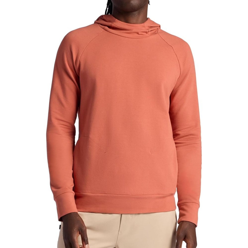 image:imageGaiam Mens Namaste Cowl Neck Hoodie Standard Fit Stretch Midweight Terry MaterialBruschetta
