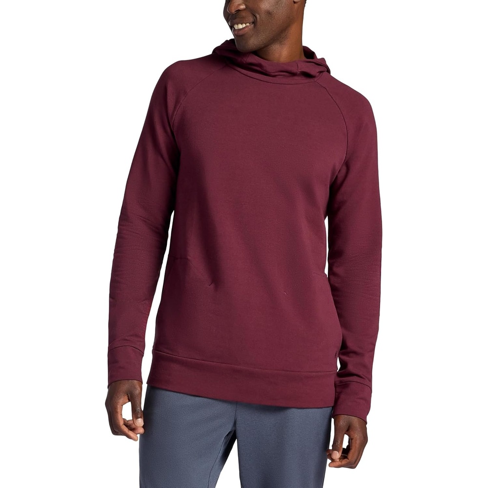 image:imageGaiam Mens Namaste Cowl Neck Hoodie Standard Fit Stretch Midweight Terry MaterialPort Royale