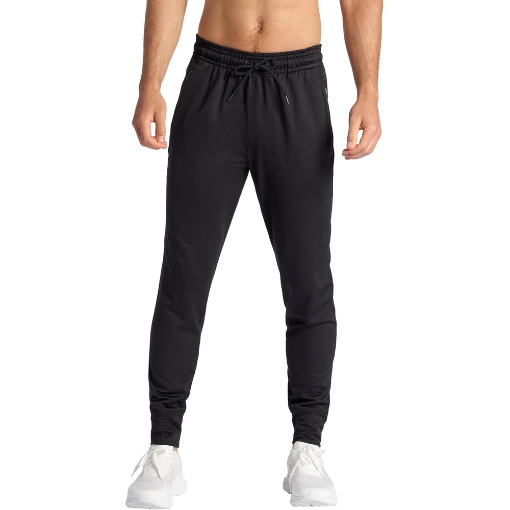image:imageGaiam Mens Restorative Jogger Standard Fit 30 Inseam Stretch Midweight MaterialBlack