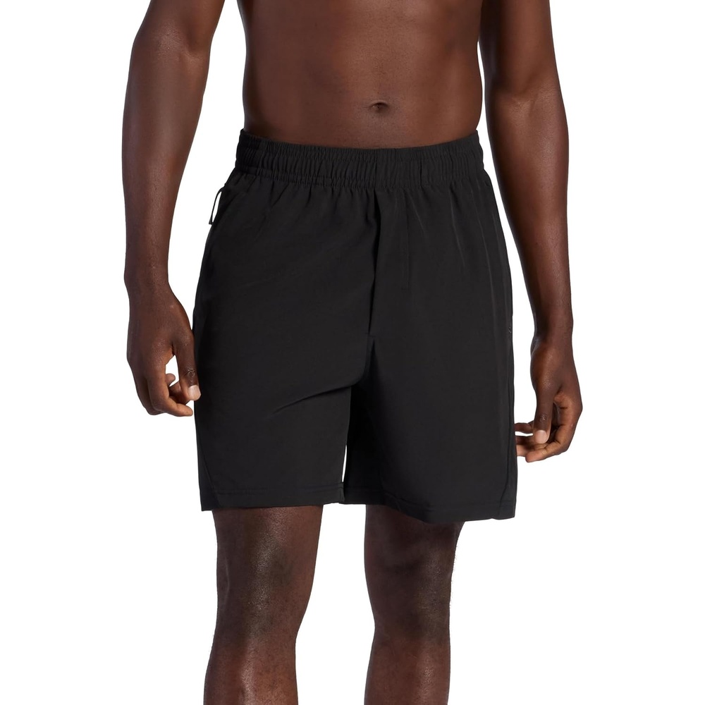 image:imageGaiam Mens Veda Short Standard Fit Stretch Lightweight Material MoistureWickingBlack 7 Inseam