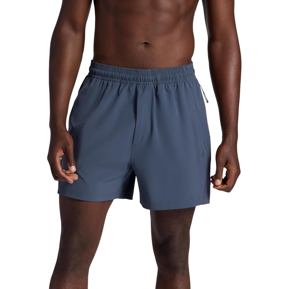 image:imageGaiam Mens Veda Short Standard Fit Stretch Lightweight Material MoistureWickingCool Grey 5 Inseam