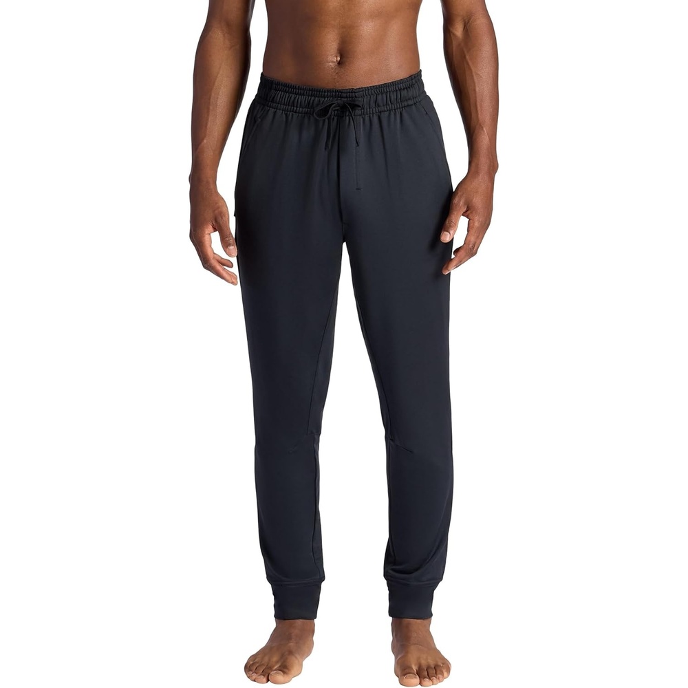 image:imageGaiam Mens Zen Flex Jogger Standard Fit 30 Inseam Stretch Midweight MaterialBlack