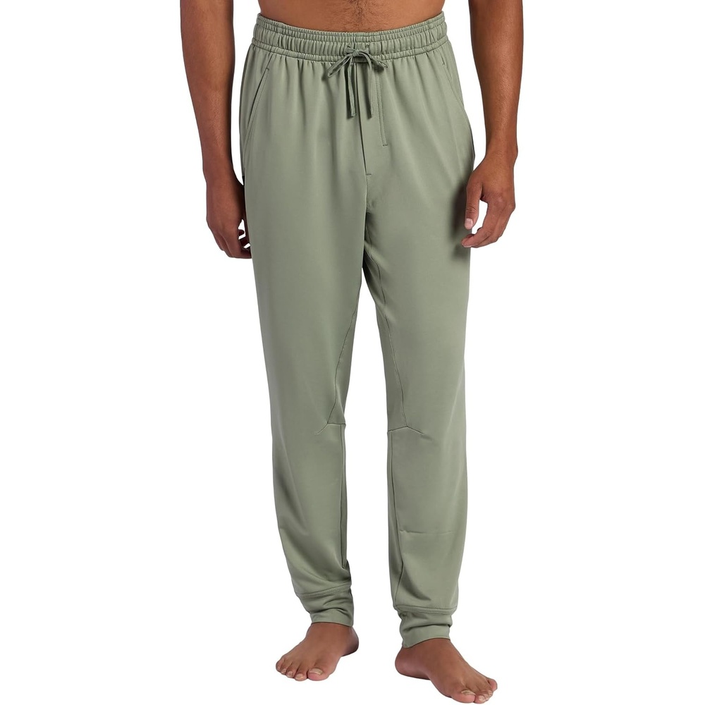 image:imageGaiam Mens Zen Flex Jogger Standard Fit 30 Inseam Stretch Midweight MaterialSea Spray