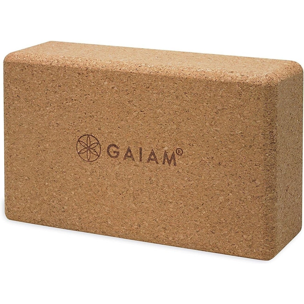 image:imageGaiam Natural Cork Yoga Block NonSlip Brick for Pilates amp Balance 100 natural cork with nonslip grip amp rounded edges Ecofriendly foam alternative for yoga Pilates balance amp meditation1 EA Pack of 12
