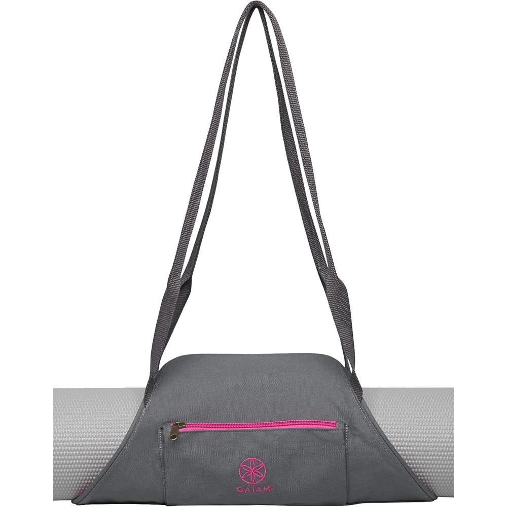 image:imageGaiam OnTheGo Yoga Mat CarrierStormPink