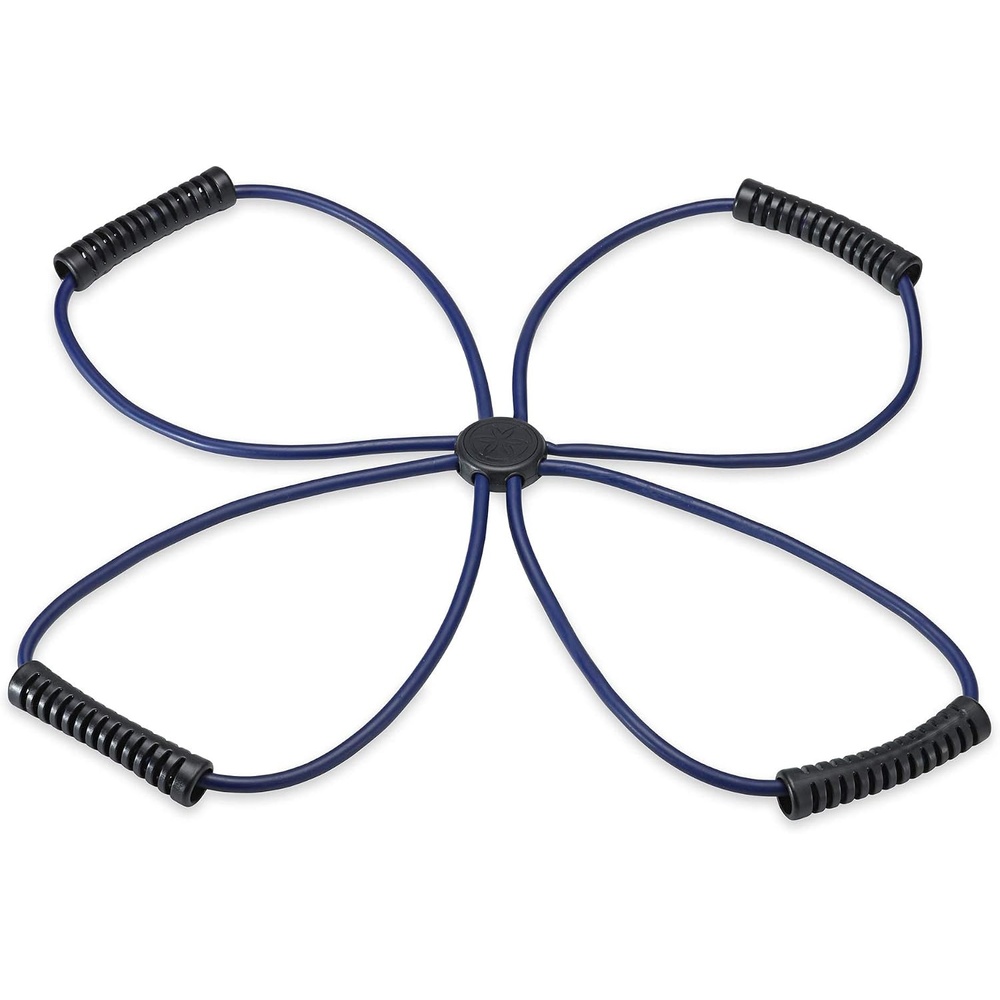 image:imageGaiam Pilates Coreplus Reformer Resistance Band Kit Home Fitness Equipment for Total Body Workout Helps to Target Muscles Tone and Build Resistance Comfort Grips Includes Digital Workout1 EA
