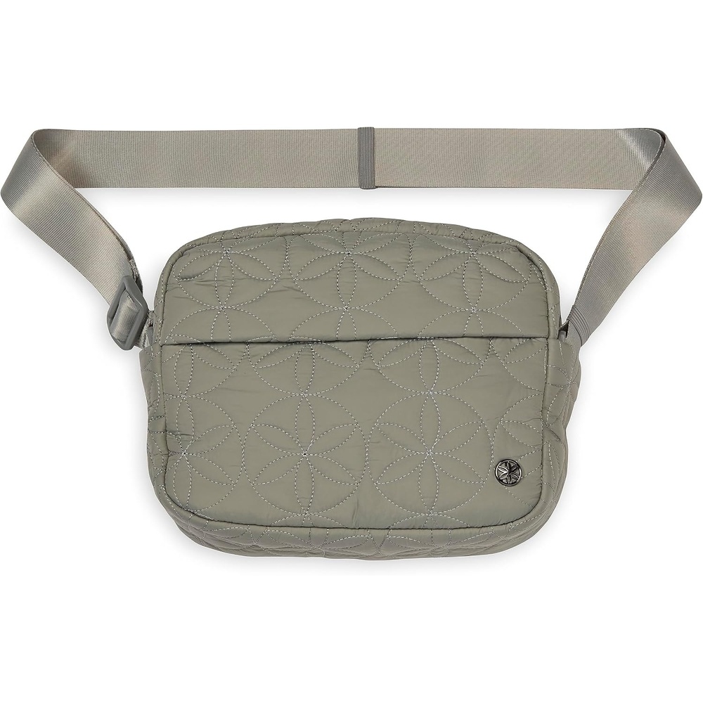 image:imageGaiam Quilted Crossbody BagOlive