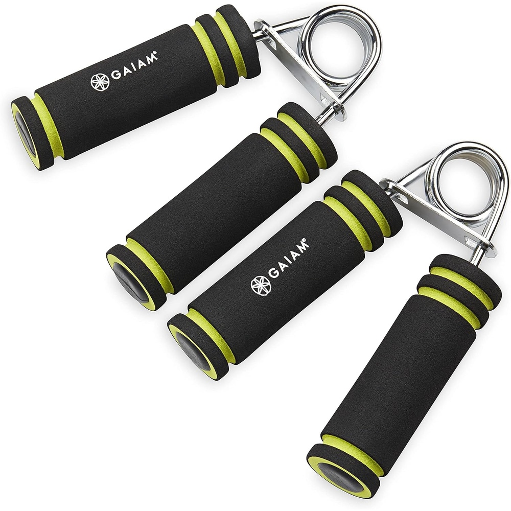 image:imageGaiam Restore Hand Grip 2Pack Hand Strengthener Grips Foam Handle Medium Resistance for Physical Therapy Arthritis Carpel Tunnel Finger Forearm amp Hand Pain Relief