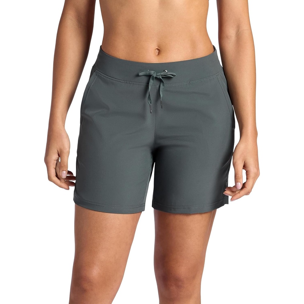image:imageGaiam Womens Willow Walking Woven 7 Short Standard Fit Stretch Lightweight MaterialUrban Chic