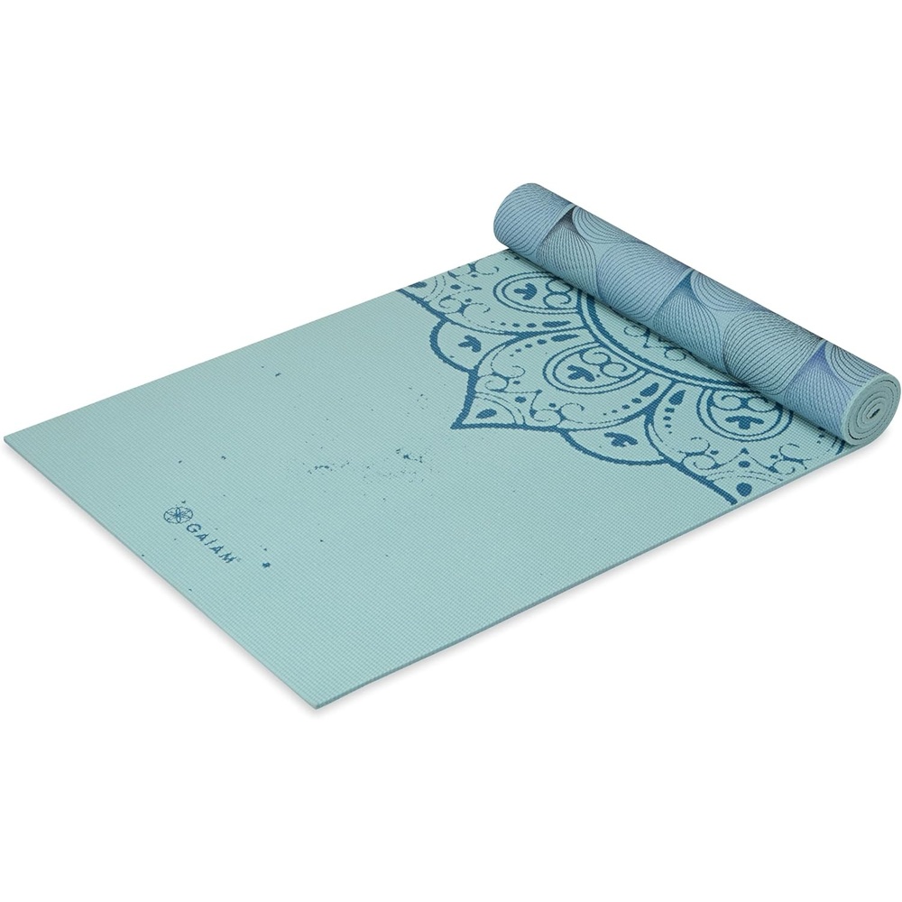 image:imageGaiam Yoga Mat Premium 6mm Print Reversible Extra Thick Non Slip Exercise amp Fitness Mat for All Types of Yoga Pilates amp Floor Workouts 68 x 24 x 6mm ThickMandala Trance
