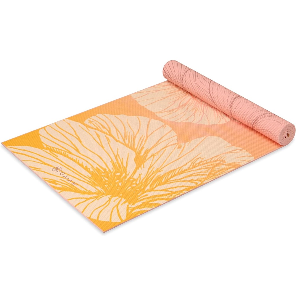 image:imageGaiam Yoga Mat  Premium 6mm Print Reversible Extra Thick Non Slip Exercise amp Fitness Mat for All Types of Yoga Pilates amp Floor Workouts 68 x 24 x 6mm ThickDahlia Grains