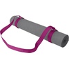 Gaiam Easy-Cinch Yoga Mat Sling – Durable Carrying Strap for Yoga Mat with Metal D-Rings for Secure Fit (No Mat Included)(Fuchsia Or Blue)