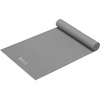 Gaiam Essentials 1/4″ Thin (6mm) Yoga & Pilates, Fitness & Exercise Mat with Easy-Cinch Carrier Strap Cusion Support For Fitness and Gym Workouts(Grey)