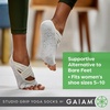 Gaiam Grippy Studio Yoga Socks(Grey)