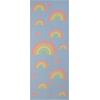 Gaiam Kids Printed Yoga Mat, Non-Toxic, Fun Design, 3mm | Ages 5-8 | Textured Non-Slip Surface | 6P-Free PVC | 60″L x 24″W | Downloadable Kids Yoga Class(Rainbow Stars)