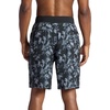 Gaiam Men’s 9” Camo Short, Standard Fit, Stretch Lightweight Material, Moisture-Wicking(Black – Chi)