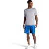 Gaiam Men’s 9” Camo Short, Standard Fit, Stretch Lightweight Material, Moisture-Wicking(Classic Blue – Earth)