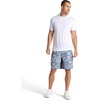 Gaiam Men’s 9” Camo Short, Standard Fit, Stretch Lightweight Material, Moisture-Wicking(Grey – Chi)