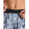 Gaiam Men’s 9” Camo Short, Standard Fit, Stretch Lightweight Material, Moisture-Wicking(Grey – Chi)