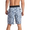 Gaiam Men’s 9” Camo Short, Standard Fit, Stretch Lightweight Material, Moisture-Wicking(Grey – Chi)