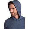 Gaiam Men’s Bliss Balance Long Sleeve Pullover Hoodie, Relaxed Fit, Stretch Midweight Material(Cool Grey Heather)