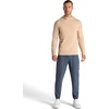 Gaiam Men’s Bliss Balance Long Sleeve Pullover Hoodie, Relaxed Fit, Stretch Midweight Material(Humus)