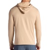 Gaiam Men’s Bliss Balance Long Sleeve Pullover Hoodie, Relaxed Fit, Stretch Midweight Material(Humus)