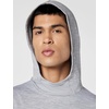Gaiam Men’s Bliss Balance Long Sleeve Pullover Hoodie, Relaxed Fit, Stretch Midweight Material(Sleet Heather)