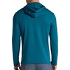 Gaiam Men’s Bliss Balance Long Sleeve Pullover Hoodie, Relaxed Fit, Stretch Midweight Material(Submerged)