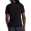 Gaiam Men’s Bliss Balance Short Sleeve Henley Top(Black)